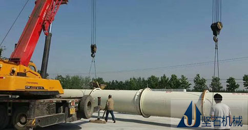 陜西銅川客戶酒糟烘干機(jī)裝車現(xiàn)場