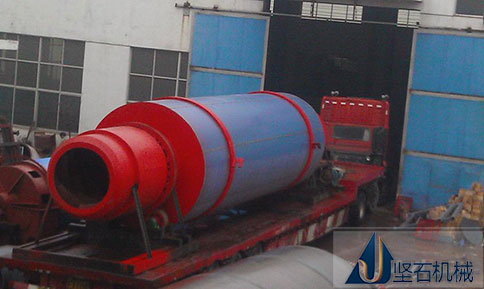 廣西來賓客戶鋸末烘干機(jī)發(fā)貨現(xiàn)場